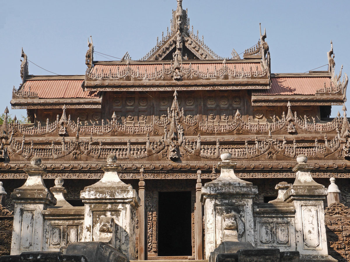 Teak monastery