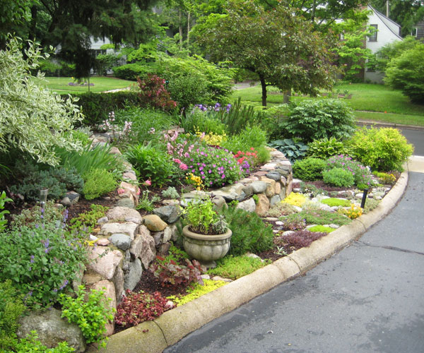 New rock terrace