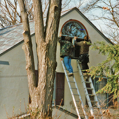 Attic window