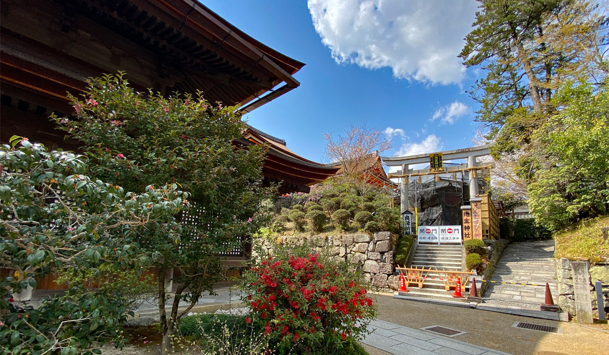 Temple entrance