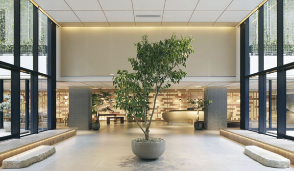 Hotel lobby
