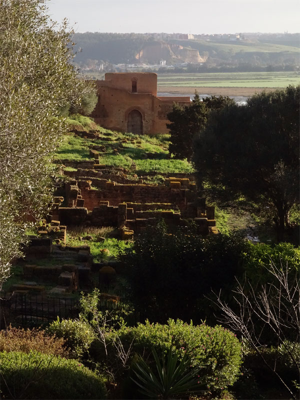 Ruins at Chellah