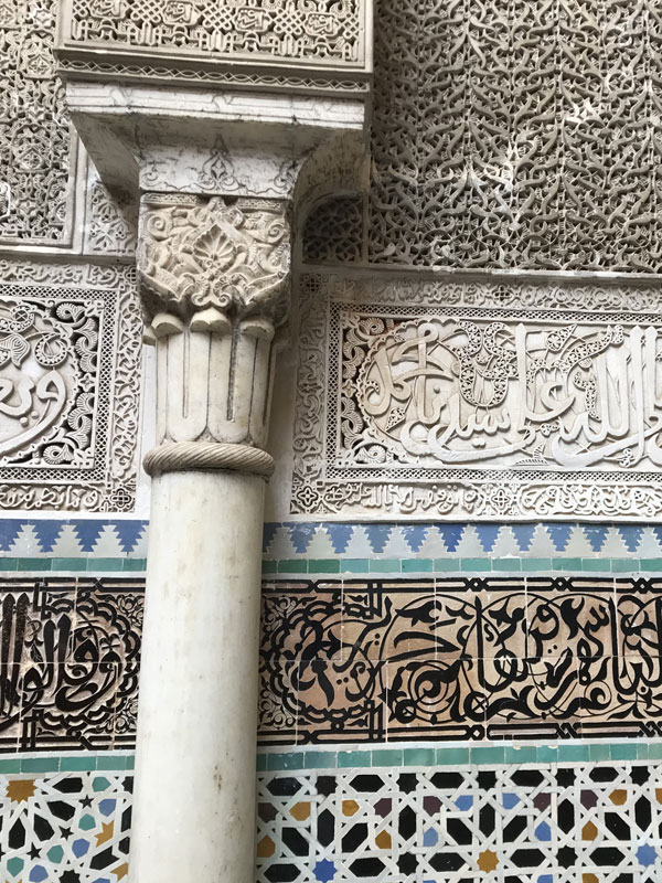 Fez mosaic detail