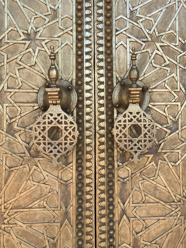 Fez door detail
