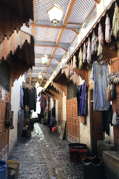 Fez medina street