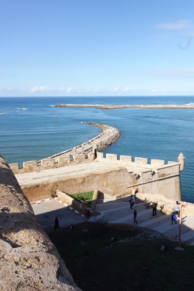 View from Kasbah Oudaya