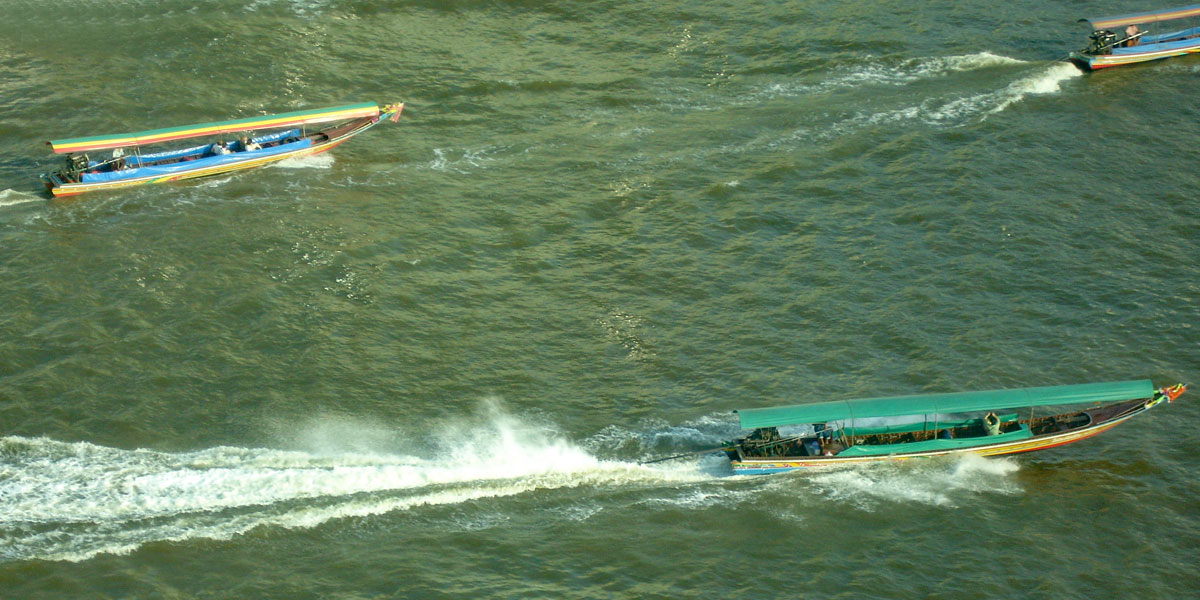 View of boats