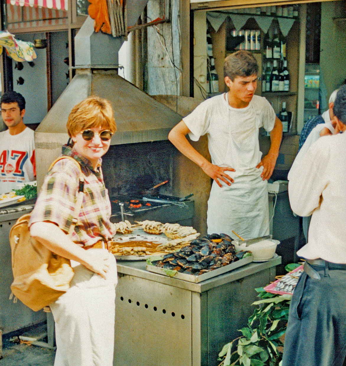 Me at fish market