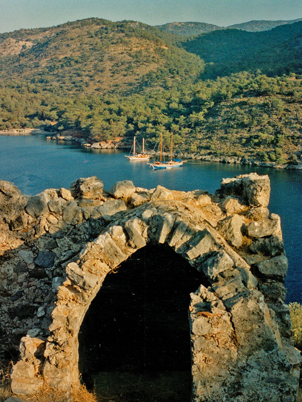 View at top of Gemiler Island